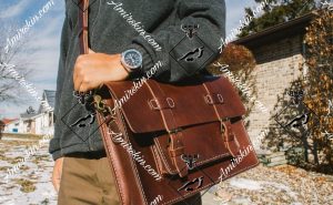 کیف چرم اداری دوشی