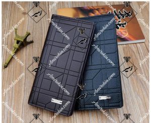 کیف پول چرم مردانه در دو رنگ مختلف