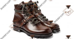 بوت چرم کوتاه 