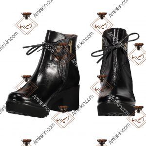 بوت چرم مشکی