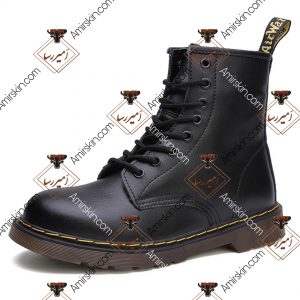 بوت چرم مشکی