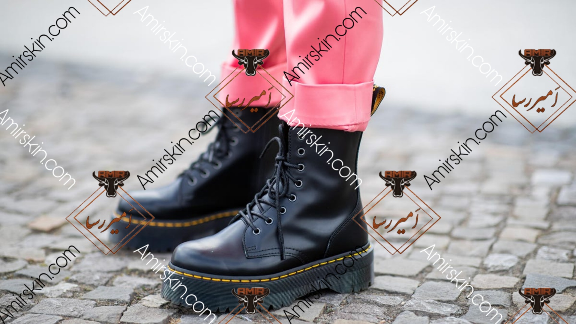 بوت چرم کوتاه