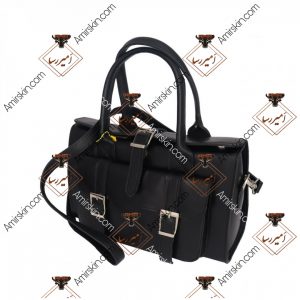 کیف چرم مشکی 