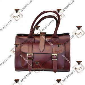 کیف چرم اداری قهوه ای 