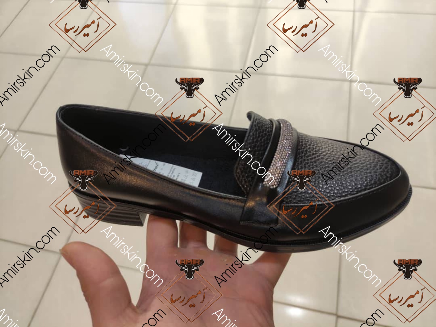 کفش چرم زنانه