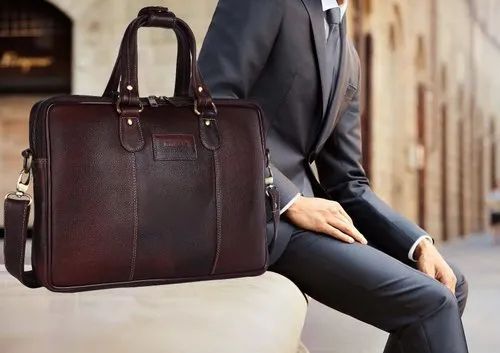 کیف چرم اداری اورجینال قهوه ای